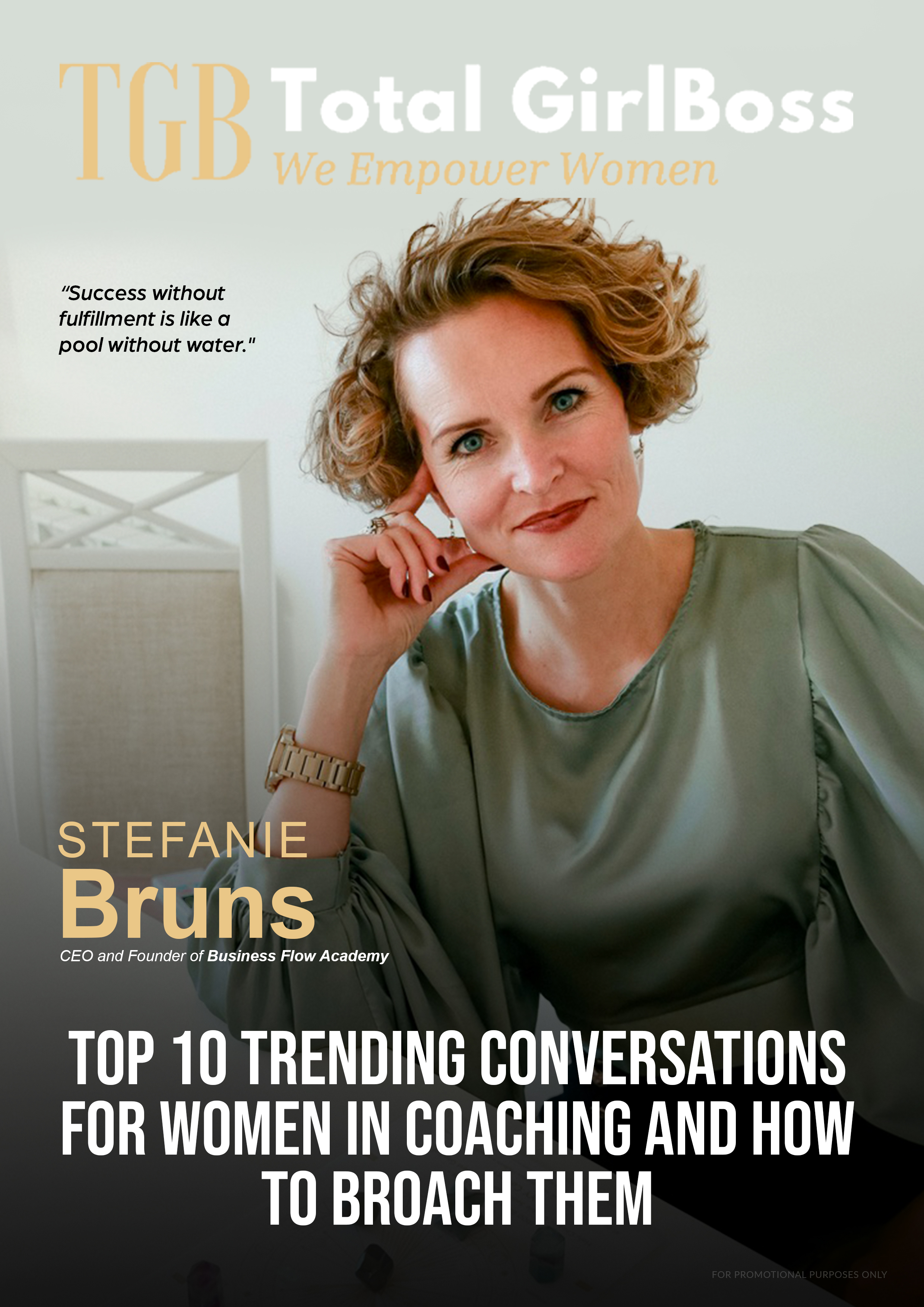 Stefanie Bruns · Presse