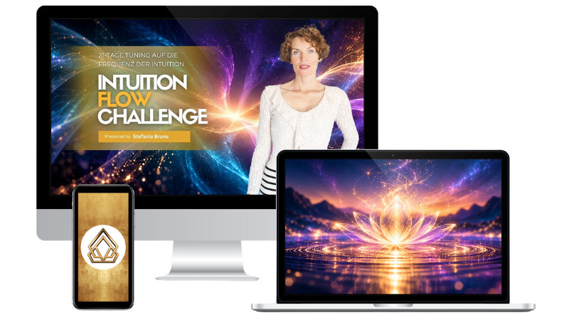 21 Tage Intuition Flow Challenge — Audios, Live-Calls & Community
